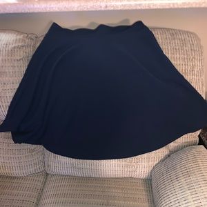Navy blue skirt